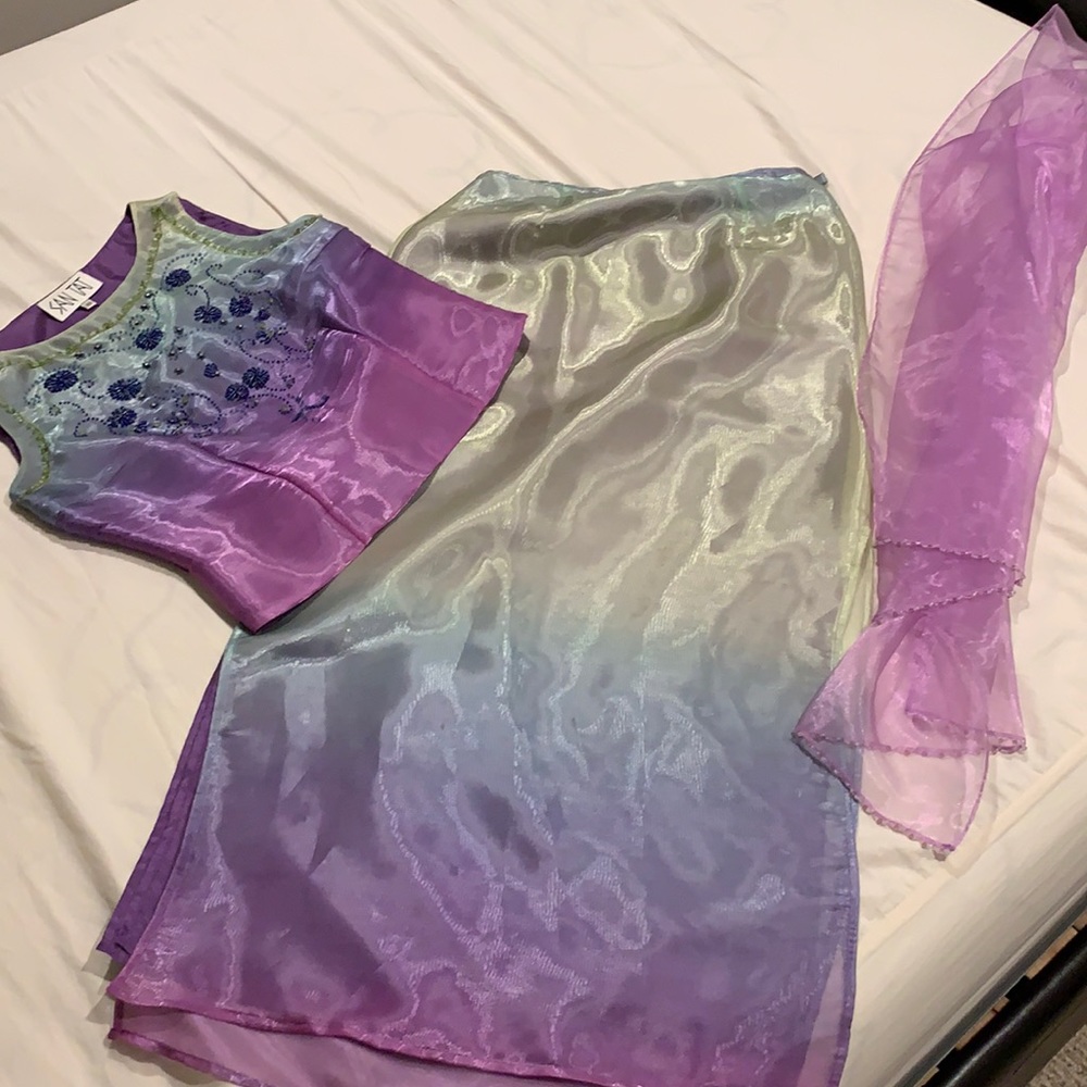 San Tat 3 piece dress